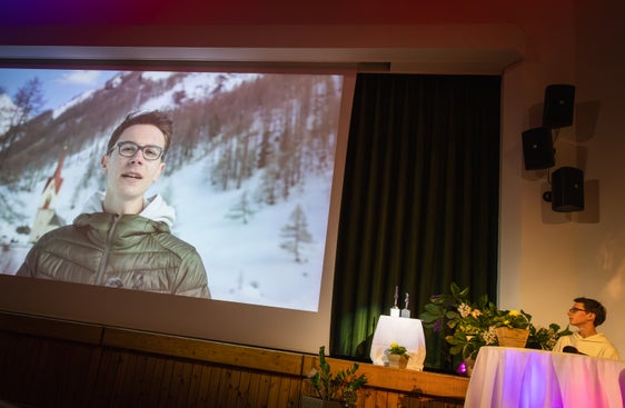 Jugend und Glaube stehen im Mittelpunkt des Filmbeitrags, mit dem Maximilian Schileo den Schülerpreis CLAUS erhalten hat. (Foto: LPA/Florian Stauder)