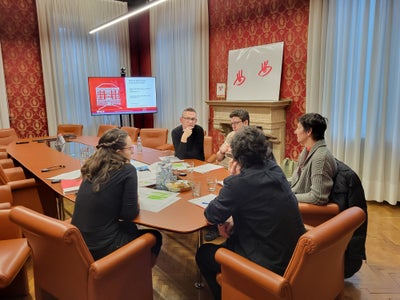 Gruppi di lavoro in azione: a Casa Moggioli si è parlato delle giornate d’azione previste per le prime tre domeniche di settembre. (Foto: Euregio)