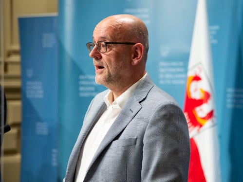 Il direttore dell'Agenzia per l'ambiente e la tutela del clima Flavio Ruffini (foto ASP/Fabio Brucculeri)