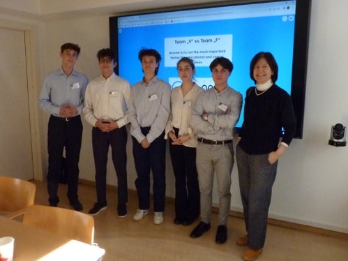 Das Team des Gymnasiums Walther von der Vogelweide. (Foto: LPA/Bildungsdirektion)