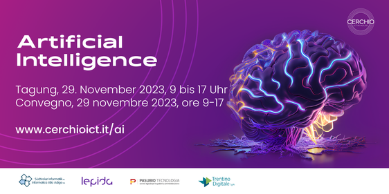 L'invito alla conferenza sull'Intelligenza artificiale (Foto: ASP)