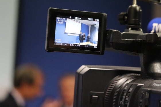 Netzwerk zur Verstärkung der Sicherheit: Dazu haben heute Vertreter der Post- und Kommunikationspolizei und der Agentur für Bevölkerungsschutz ihr Abkommen erneuert. (Foto: LPA/Maja Clara)