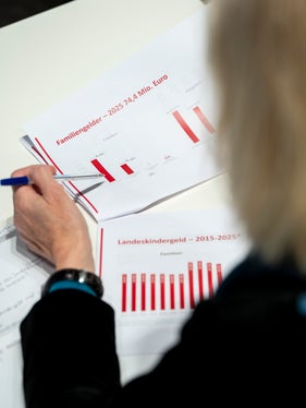 Die Familienpolitik des Landes Südtirol baut auf drei Säulen auf: die frühzeitige Stärkung der Familien, die Vereinbarkeit von Familie und Beruf sowie die finanzielle Unterstützung der Familien. (Foto: LPA/Fabio Brucculeri)
