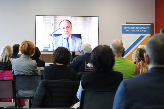 L'assessore Vettorato:  Grazie a questo corso gli insegnanti possono trasferire le loro conoscenze anche agli studenti  (Foto: ASP/Maja Clara)