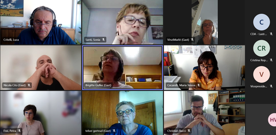 Austausch mit den Vertretern der Organisationen zur Eindämmung der Lebensmittelverschwendung: Immer mehr Bedürftige suchen Hilfe im Bereich Lebensmittelversorgung. (Foto: LPA/Greta Stuefer)