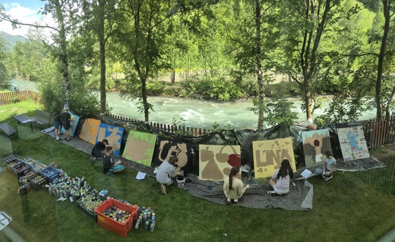 Graffiti to go, Jugendtreff Iduna Algund (Foto: LPA/Jugendtreff Iduna Algund)
