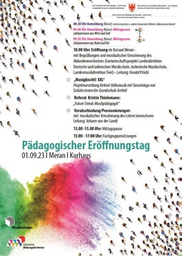 Das Programm (Quelle: LPA)