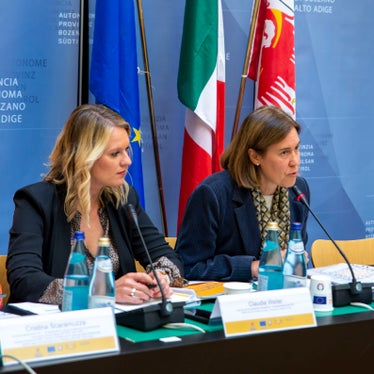 Da sin. : Claudia Weiler e Martha Gärber (Foto: ASP/F. Brucculeri)