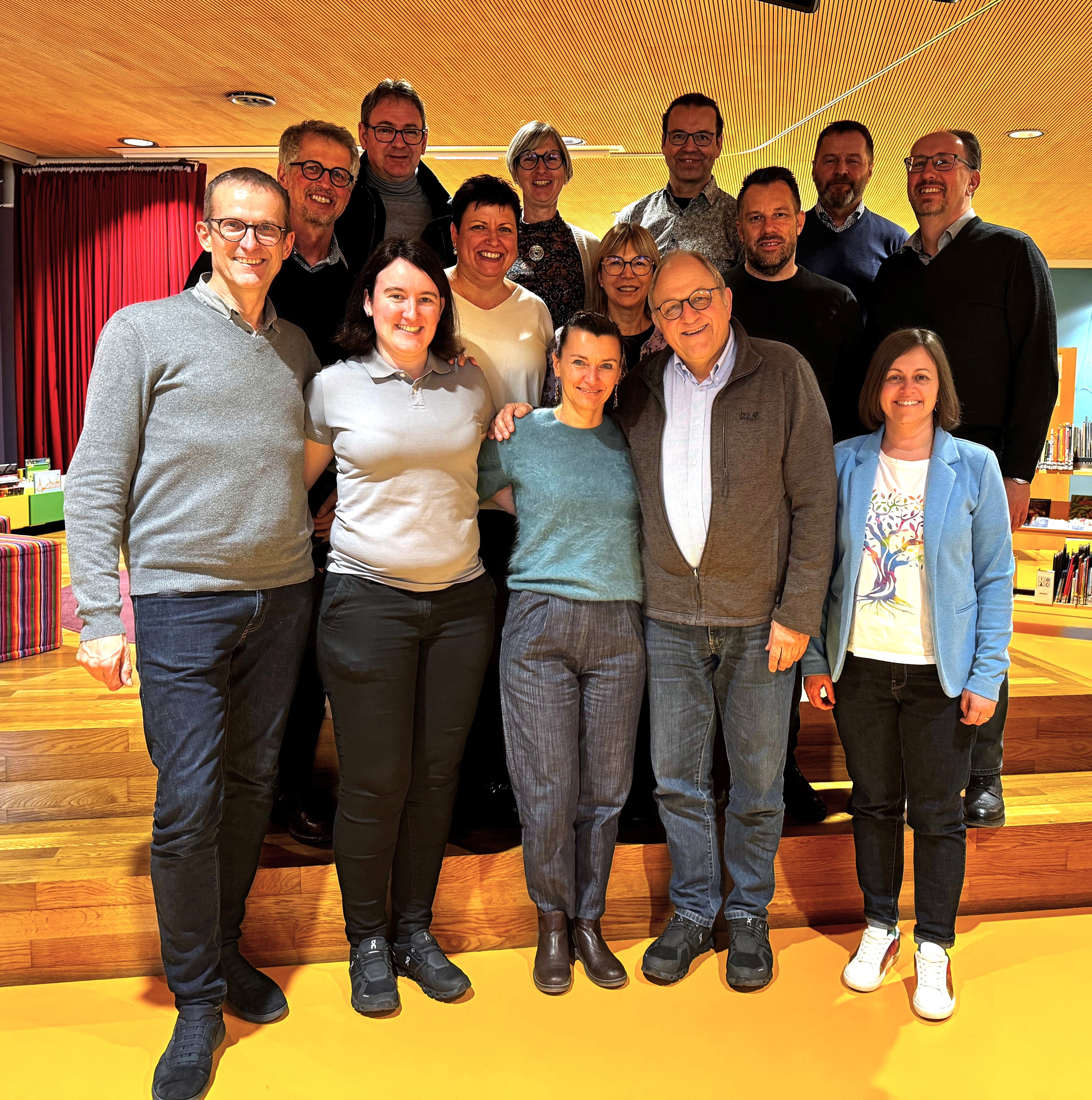 Mitarbeiterinnen und Mitarbeiter der Landesschuldirektion und der Pädagogischen Abteilung haben sich in Baden-Württemberg Inputs zu innovativen Lernkonzepte sowie individuellem und sozialem Lernen geholt. (Foto: LPA/Deutsche Bildungsdirektion)