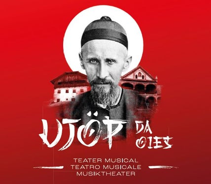 Teater musical “Ujöp da Oies” ai 22, 23, 27, 29 y 31 de messé, dales 21:00 te Oies. (Foto: Müjiga de Badia & Sorvisc ai jogn Val Badia)
