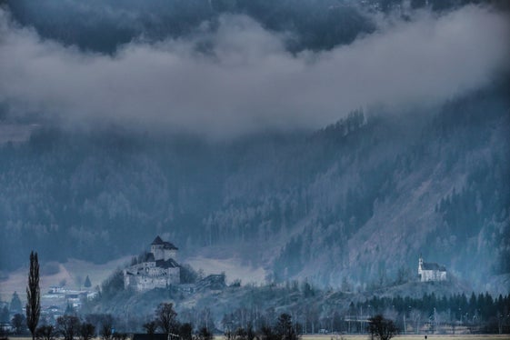 Splendida immagine di Castel Tasso (Burg Reifenstein) che sorge nel comune di Campo di Trens. (Foto: Martin Geier)