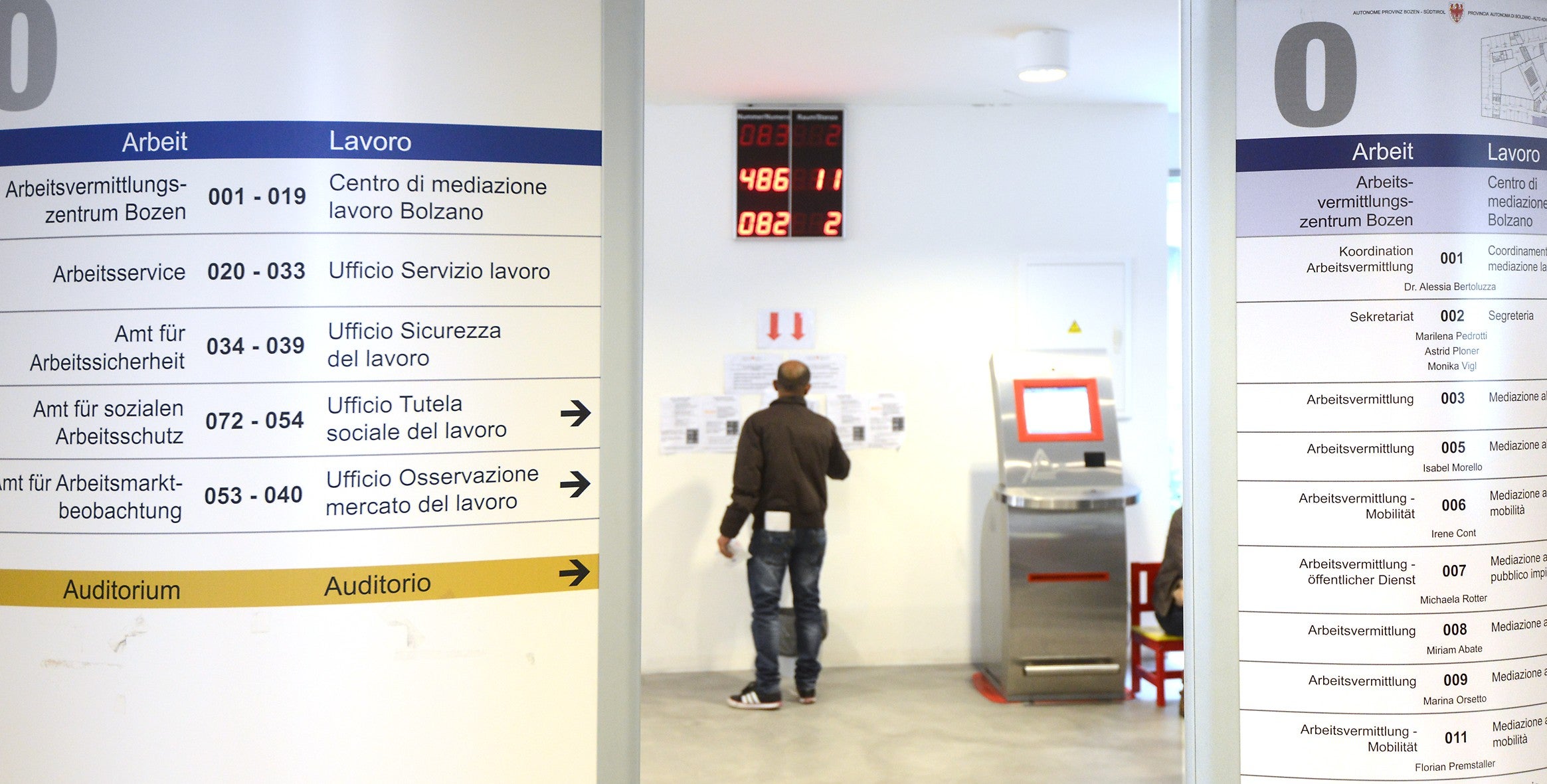 In Südtirols Arbeitsvermittlung sollen 30 und in der Integration 6 Stellen besetzt werden. Bewerbungen sind ab 14. November und bis zum 1. Dezember möglich. (Foto: LPA)