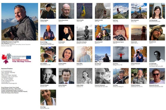 Bilder dieser Fotografen und Fotografinnen sind im Euregio-Kalender 2023 zu finden. (Quelle: Euregio)