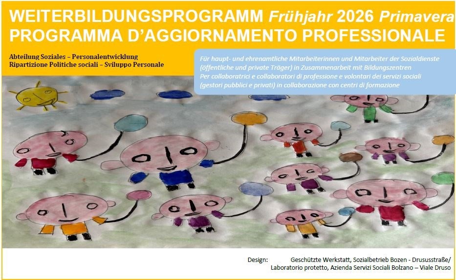 La locandina del programma di aggiornamento primavera 2026. (Screenshot: USP)