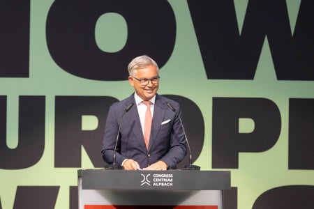 Il commissario europeo Magnus Brunner: Per un’Europa unita e in grado di agire abbiamo bisogno di Regioni forti: questo è importante anche nei prossimi mesi, che saranno decisivi per il futuro dell’Europa. (Foto: Land Tirol/Sedlak)