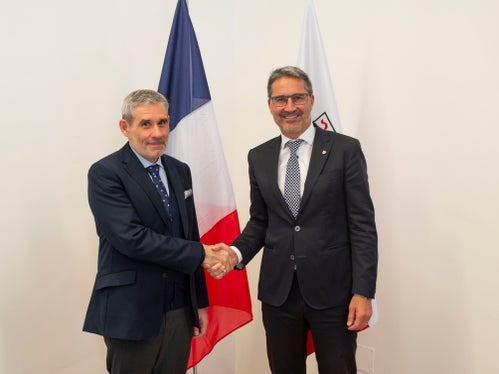 Revardeaux ha espresso al presidente Kompatscher il suo entusiasmo per la bellezza del capoluogo, parlandone come di un gioiello speciale (Foto: ASP/Fabio Brucculeri)