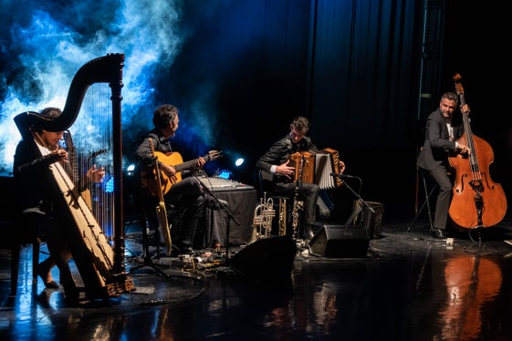 L'evento è stato accompagnato dalle note musicali dell'Herbert Pixner Project. (Foto: ASP/Ivo Corrà)