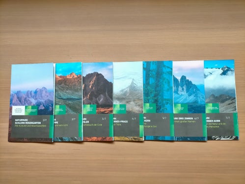 Die gesamte Serie der Naturpark-Flyer ist in neuem Kleid erschienen. (Foto: Landesamt für Natur/Marlene Pfeifer)