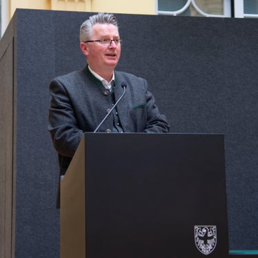 Joachim Reinalter, presidente della Federazione latterie Alto Adige. (Foto: ASP/Fabio Brucculeri)