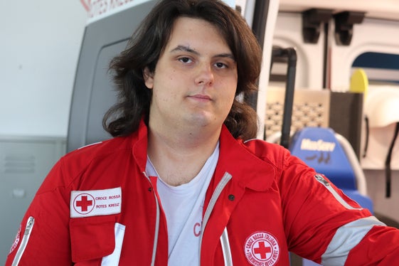 Gefühl für Gemeinwohl gestärkt: Der 20-jährige Landeszivildienstleistende Valentino Perciabosco berichtet begeistert von seiner Erfahrung. (Foto: LPA/Maja Clara)