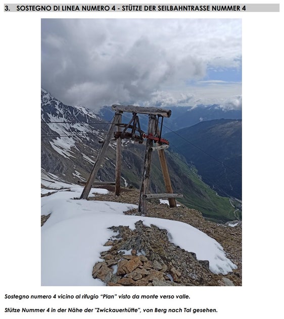Die Materialseilbahnen zu zwei Schutzhütten im Passeiertal werden demnächst erneuert. (Foto: LPA/Ressort Hochbau)