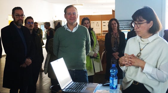 La presentazione del progetto da parte dell'architetto Alessia Biotti (nella foto a destra) dell'Ufficio Edilizia ovest.
(Foto: ASP/Igor Cocca)