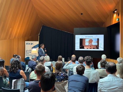 Das Bike Forum fand im Rahmen der Bike Festa in Brixen statt. Im Fokus standen die Bedürfnisse der verschiedenen Verkehrsteilnehmenden, die Verkehrssicherheit und die Qualität der Radinfrastruktur. (Foto: LPA/STA)