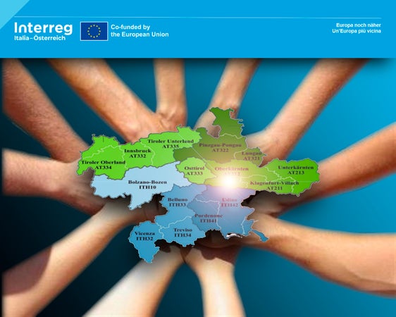 23,5 Millionen Euro an Fördermitteln stehen für den ersten Aufrufs zur Einreichung von Projektvorschlägen im Rahmen von Interreg Italien-Österreich 2021-2027 zur Verfügung. 