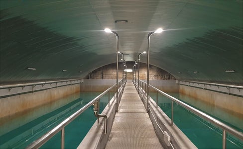 Il serbatoio idrico Flavon a Bolzano sarà la location nella quale verrà siglato il protocollo d'intesa in materia di sistema idrico tra la Provincia autonoma di Bolzano e Autorità di regolazione per energia, reti e ambiente (ARERA). (Foto: ASP)   