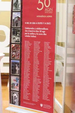 Dank an die Wegbegleiter: Feierstunde 50 Jahre Ladinisches Schulamt (Foto: LPA/Maja Clara)