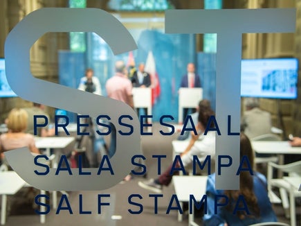 L'incontro con gli assessori Ulli Mair e Peter Brunner si terrà lunedì 10 febbraio nella sala stampa di Palazzo Widmann. (Foto: USP/Fabio Brucculeri)