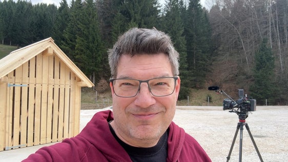 Der Regisseur Nikolaus Geyrhalter erhielt am 18. April im Rahmen des Bolzano Filmfestival Bozen&nbsp; den Spezialpreis Dolomiten Unesco Welterbe für seinen Dokumentarfilm&nbsp;Melt. (Foto: Bolzano Filmfestival Bozen)