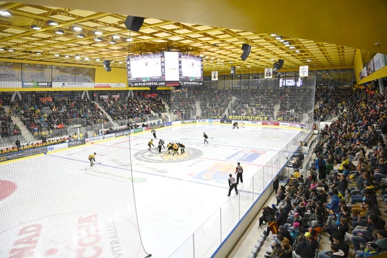 Die Gemeinde Bruneck kann mit Energiekosten-Abdeckung für die Intercable-Arena rechnen. (Foto: HC Pustertal/Iwan Foppa)