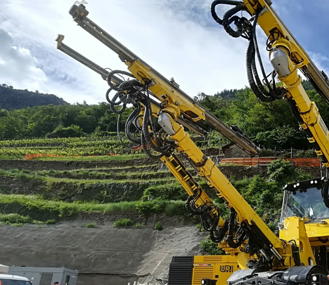 Proseguono i lavori nel cantiere della circonvallazione di Castelbello e Colsano (Foto: ASP/Angelika Schrott)