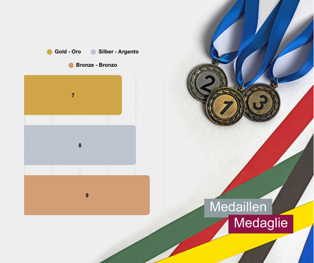 Euregio-Medaillenspiegel (Quelle: Euregio/Olympics.com)