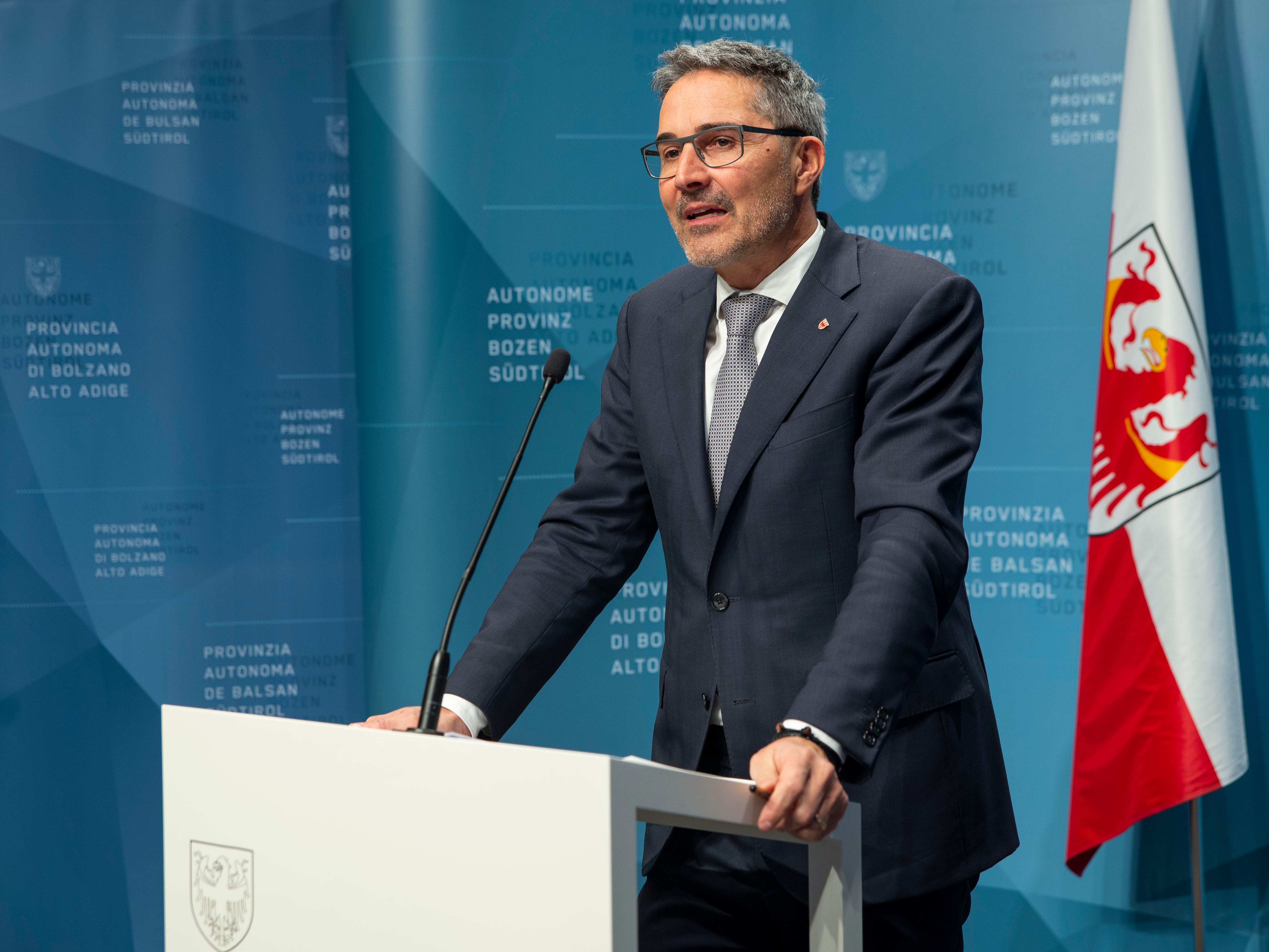 Landeshauptmann Kompatscher: Die ASTAT-Daten zu den 17 Nachhaltigkeitsindikatoren stellen eine neue Art von Qualitätserhebung dar. (Foto: LPA/Fabio Brucculeri)