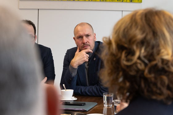 David Möller, ehemaliger Rodler und Silbermedaillengewinner 2010, ist seit Mai 2025 Staatsekretär für Sport und Ehrenamt in Thüringen. (Foto: LPA/Hannes Wisthaler)