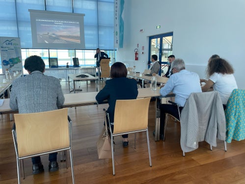 La delegazione della Regione Puglia in visita al Centro di produzione idrogeno di Bolzano Sud (Foto: ASP/GNews)