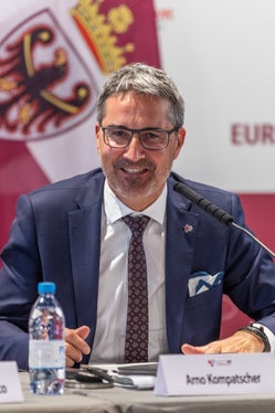 Il presidente della Provincia di Bolzano, Arno Kompatscher (Foto: Ufficio stampa della Provincia di Trento)