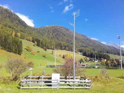 Die Wetterstation von Prettau, Südtirol (Foto: LPA/Amt für Meteorologie und Lawinenwarnung)