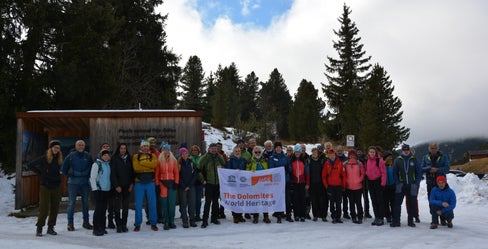 Oltre 30 gestori di rifugi nell'area centrale delle Dolomiti Patrimonio dell'Umanità Unesco stanno partecipando alla due giorni di incontri a San Vigilio di Marebbe (Foto: ASP/Elisabeth Berger)