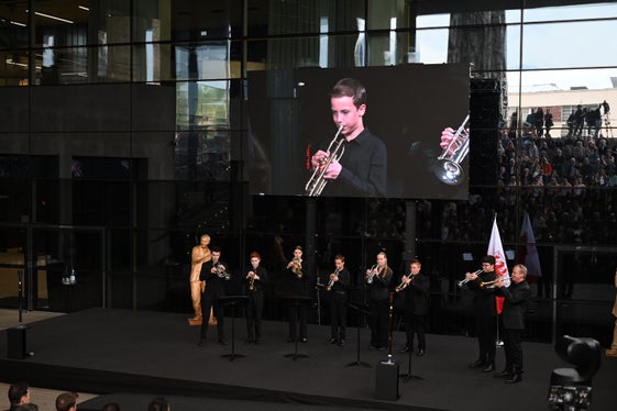 La musica e il talento giovanile hanno fatto da ideale cornice alla serata del NOI Techpark. (Foto: USP/Manuela Tessaro)
