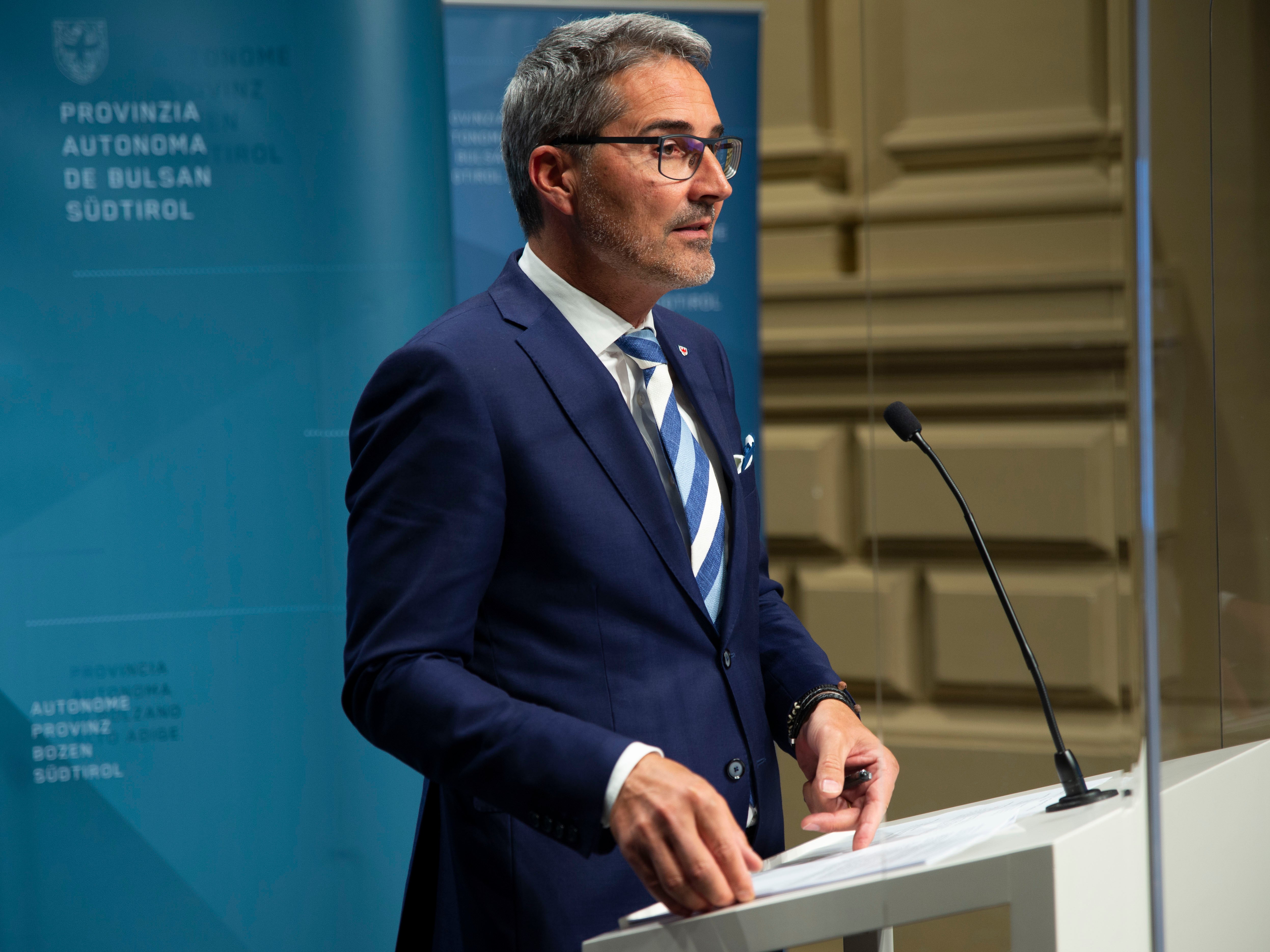 Il presidente della Provincia, Arno Kompatscher, è intervenuto sui 100 anni dalla marcia su Bolzano (Foto: ASP/Fabio Brucculeri)