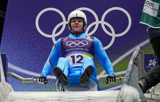 Per Dominik Fischnaller un'altra grande medaglia di bronzo olimpica: il campione di Maranza ha chiuso con un ottimo terzo posto la gara di slittino singolo disputata al Cortina Sliding Centre. (Foto: Pentaphoto. La foto può essere utilizzata solo per questo comunicato stampa)