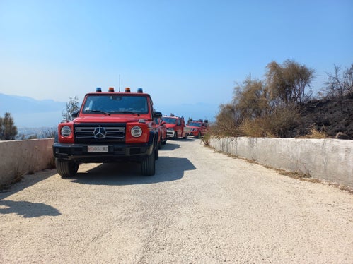 Die Unterstützung aus Südtirol wurde am Abend des 11. August aktiviert und startete am 12. August. (Foto: LPA/Berufsfeuerwehr Bozen)