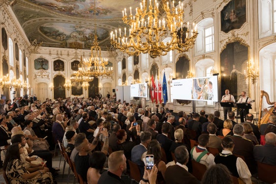 Am 15. August werden in der Kaiserlichen Hofburg zu Innsbruck die Lebensretter- und Verdienstmedaillen sowie die Verdienstkreuze verliehen. (Foto: Land Tirol/Sedlak)