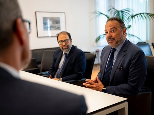 Durante l'incontro, gli interlocutori istituzionali hanno rimarcato la volontà di portare avanti anche in futuro la cooperazione in atto, sia per migliorare le condizioni dei cittadini sia nell’ottica di prepararsi alle sfide future. (Foto: USP/Fabio Brucculeri)