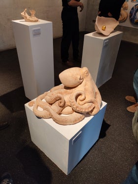 Mostra anuela (da man ciampa a man dërta): Esther Dellavedova, Cromodoris Willani de Alberto Dalle Palle y Venere de Monica Winterle(Foto: USP/Intendënza y Cultura Ladina)