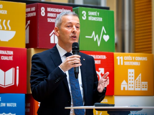 Es ist wichtig, dass wir die Menschen mitnehmen: Auf dem Weg Richtung Klimaneutralität braucht es politische Entscheidungen, aber auch einen Kulturwandel, ist Landesrat Peter Brunner überzeugt. (Foto: LPA/Fabio Brucculeri)