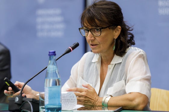 Sozial- und Wohlfahrtspolitik sind Forschungsfelder von Federica Viganò (Foto: LPA/Tiberio Sorvillo)